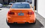 BMW M3 Sedan Fire Orange by EAS 2018 года